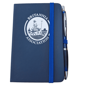 Notepad & Pen - Britannia Association logo
